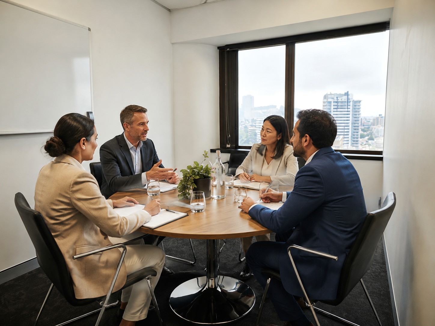 Private mediation room at Karstens Brisbane