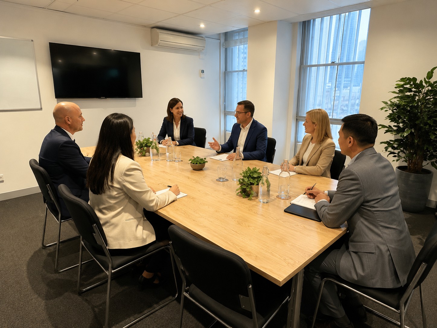 Private mediation room at Karstens Melbourne