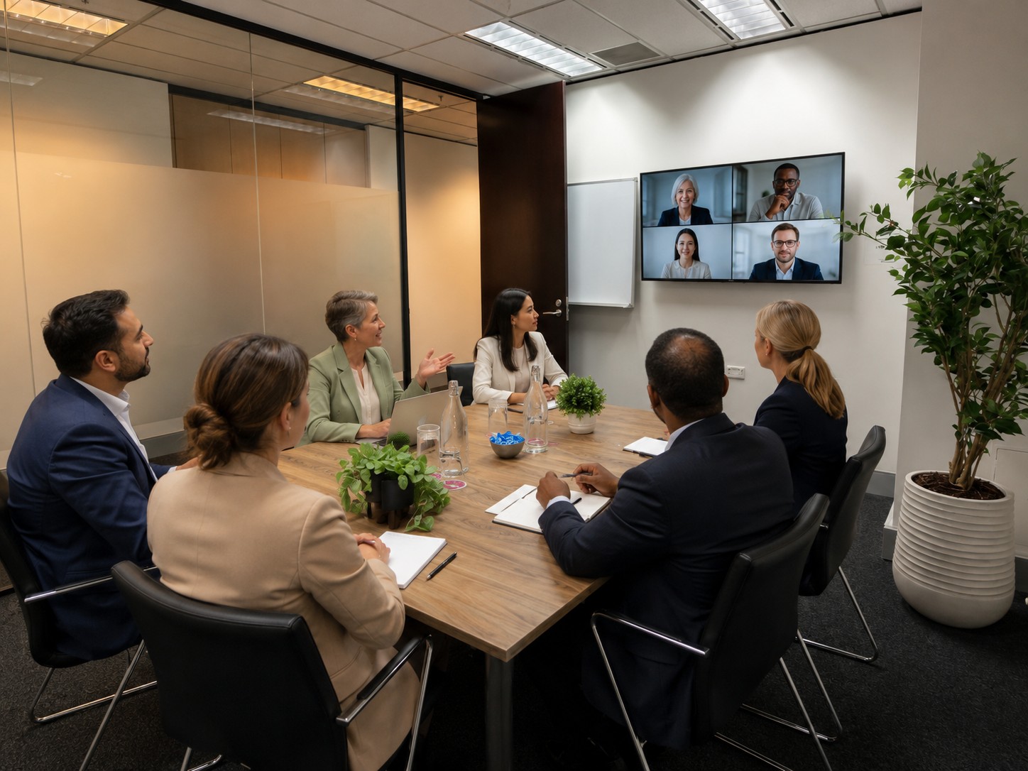 Karstens Sydney Mediation Rooms Hybrid meeting