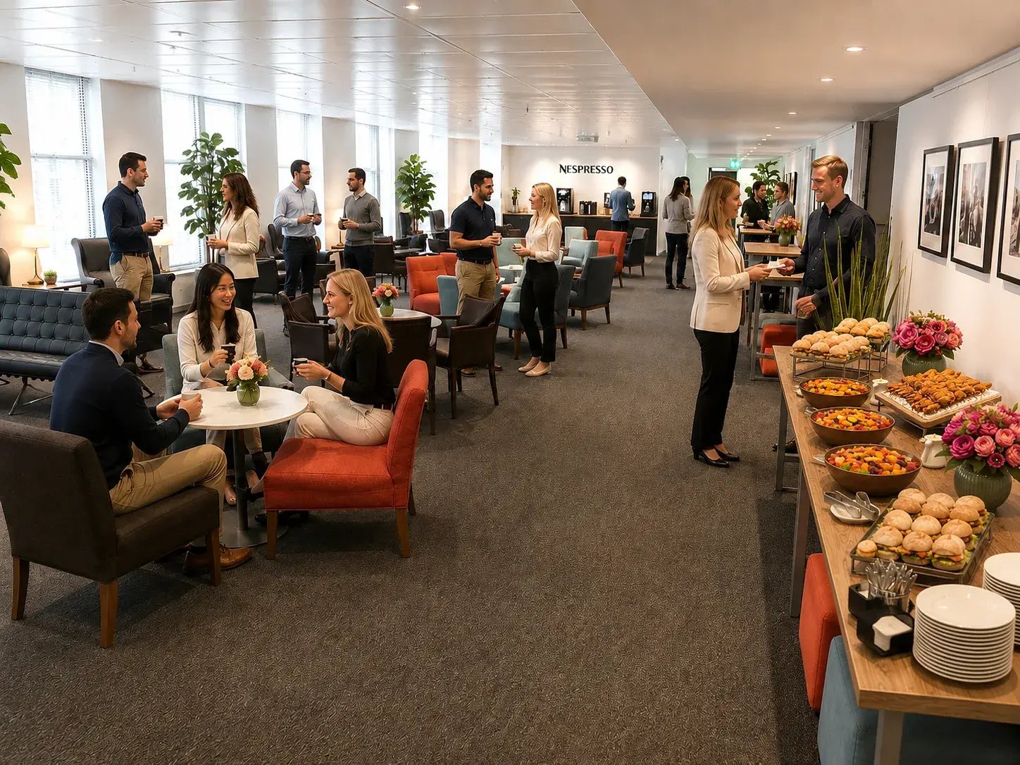 Karstens Melbourne conference venue _conference_lounge with catering