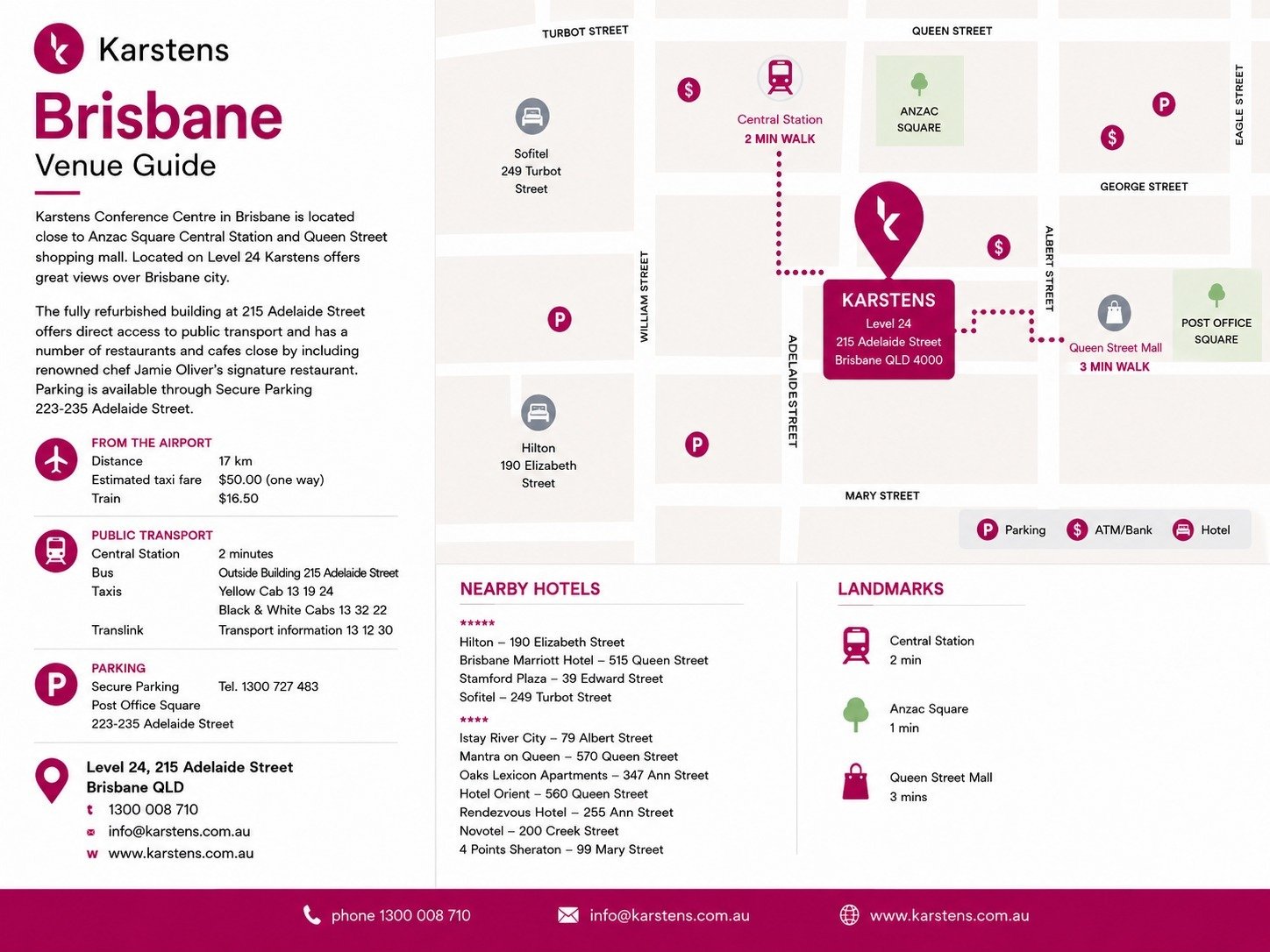 karstens Brisbane mediation Rooms Location Map